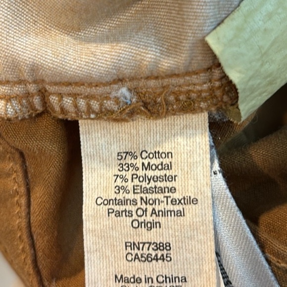 Madewell 9” High-Rise Skinny Sateen Jeans Women’s Size 25 in Burnished Cedar - Picture 7 of 14